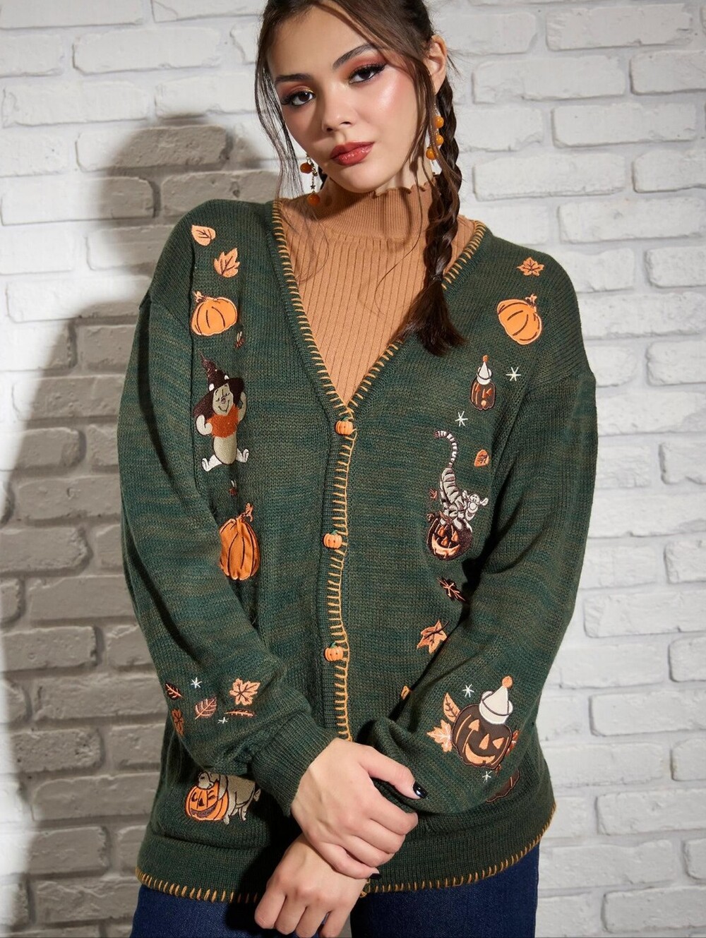 NWT / Her Universe / Disney Winnie The Pooh Halloween Cardigan / Juniors XL